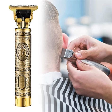 manufactum vintage Style Rechargeable Hair Golden Trimmer for Men and ...