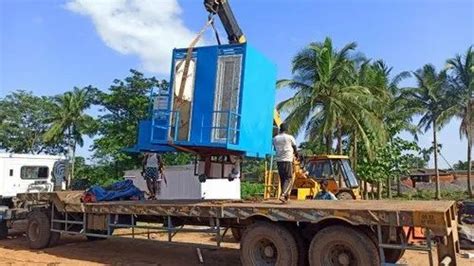 Portable Toilet Cabin Container - Mobile Toilet Van Manufacturer from ...