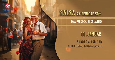 Salsa za seniore - dva meseca besplatno!, Golsvordijeva 13, 11000 ...