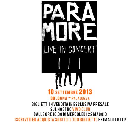 PARAMORE LIVE BY INDIPENDENTE CONCERTI
