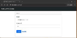 Image result for Sign Up Form Node.js MVC
