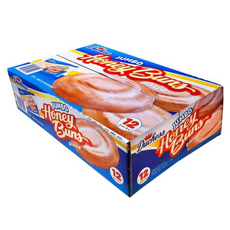 Duchess Jumbo Glazed Honey Buns, 5 oz., 12 pk. - Samsclub.com in 2025 ...