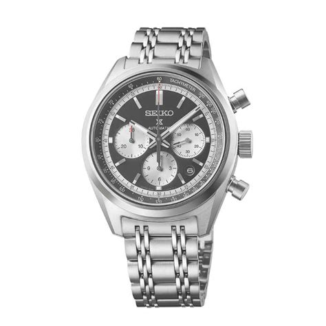 Seiko Prospex Speedtimer Glossy Black 1972 Mechanical Chronograph SRQ053J1