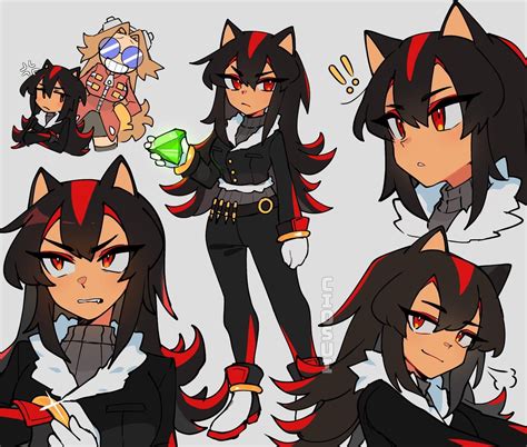 Shadow the hedgehog | Gijinka / Moe Anthropomorphism | Personagens de ...