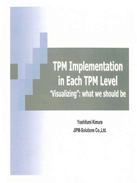 Image result for TPM Implementation