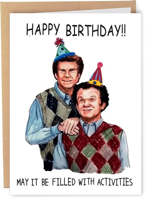 Buy AONUOWE Funny Birthday Card For Women Men Him Her Pun Adult Friend ...