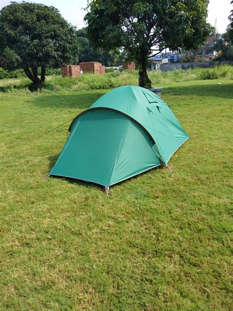 3 Person Aluminum Pole Camping and Trekking Dome Tent - Outdoor ...