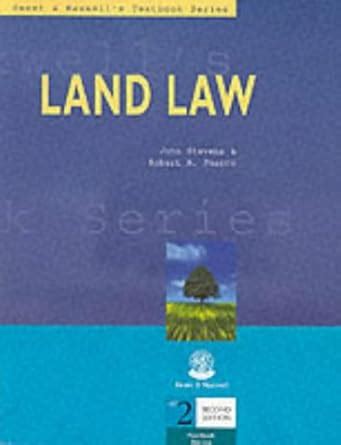 Buy Land Law (Textbook S.) Book Online at Low Prices in India | Land ...