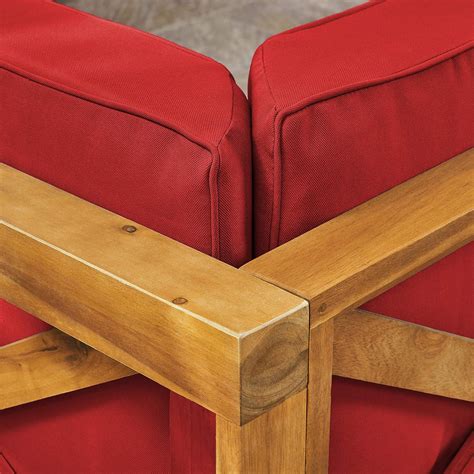 Buy Great Deal Furniture Cytheria Outdoor Acacia Wood 8 Seater U-Shaped ...