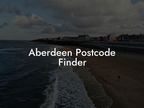 Image result for AB Postcode Map