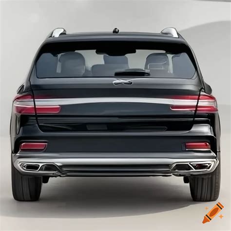 Rear view of a 2023 genesis gv80 on Craiyon