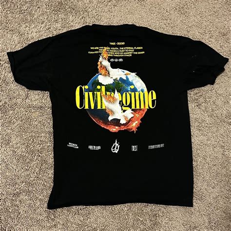 CIVIL REGIME / CIVIL CLOTHING White Swan Collab... - Depop