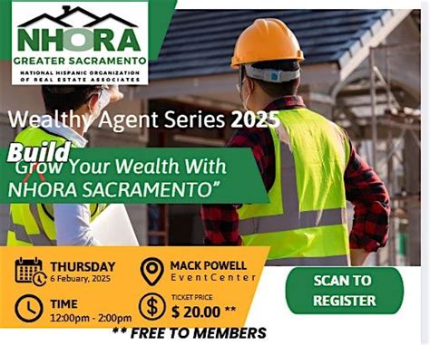 Build Your Wealth with Nhora Sacramento, Mack Powell Event Center, Howe ...