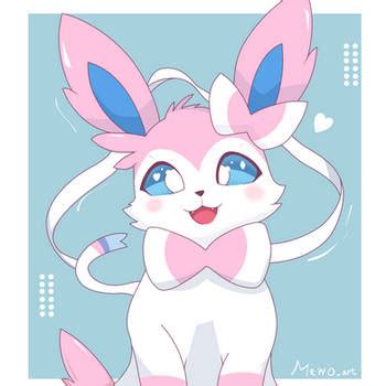 Sylveon fan art by DavidBrushes on DeviantArt