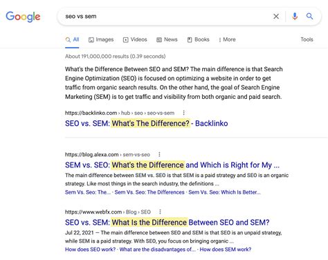 SEO vs SEM: diferencias y mejores prácticas - Recurso Wordpress