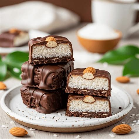 Homemade Almond Joy Bars Recipe (Just 5 Ingredients!)