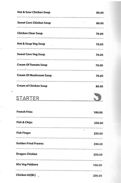 Malabar Restaurent | Menu