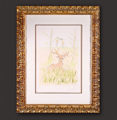 Salvador Dali 'The Sick Stag' | Centaur Art Galleries