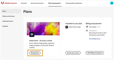 Cancel your Adobe Stock membership