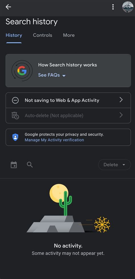 View My Recent Search History 的图像结果
