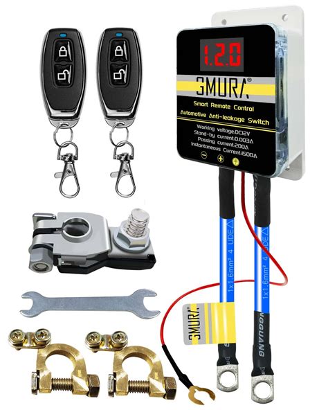 Kill Switch for Car Remote Battery Disconnect Switch 12V 200A with Led ...
