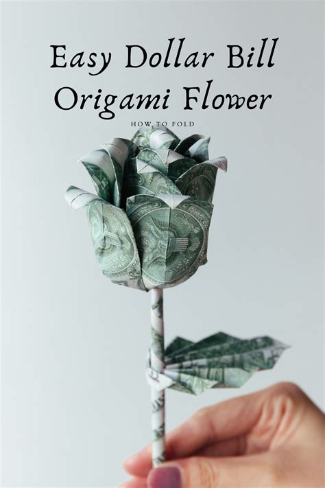 Simple Dollar Bill Origami Flower 21 Exciting Dollar Bill Origami