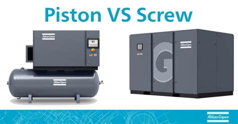 Image result for Rotary Screw Compressor Vs Piston