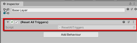 Unity Animation Trigger 2020 的图像结果