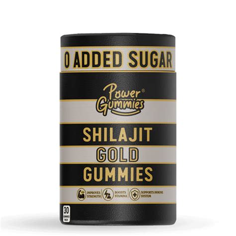 Shilajit Gold Gummies – Power Gummies