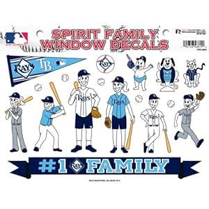 Buy MLB Tampa Bay Rays Spirit Family Window Decals Online at Low Prices ...