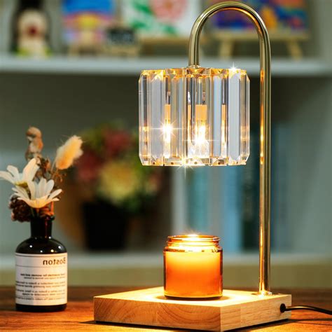 Amazon.com: Yuichoy Candle Warmer Lamp with Timer, Dimmable Electric ...