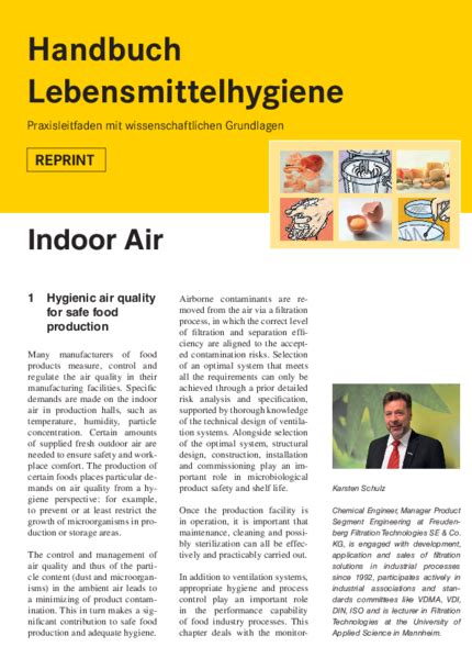 HACCP for safe food – Filter World – Freudenberg Filtration ...