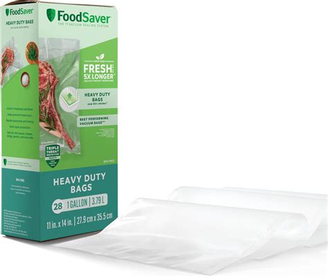 Amazon.com: FoodSaver Premium Vacuum Sealer Bags, Multisize Variety ...