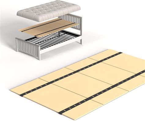 Image result for Folding Box Spring Bed Frame