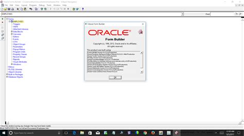 11G Form Oracle Tutorial 的图像结果