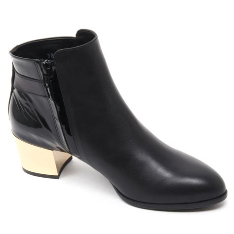 B7422 tronchetto donna HOGAN H272 stivaletto nero boot shoe woman