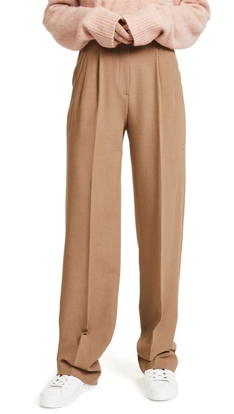 Lyst - Theory High Waist Pleated Pants