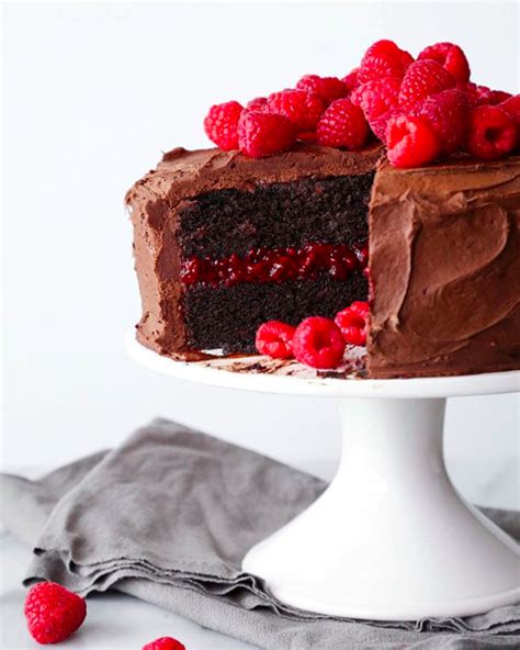 Image result for Chocolate Raspberry Cake