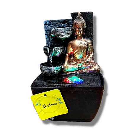Statonio 7In 3 Fall Gautam Buddha Wall Fountain Water Fountain for Home ...