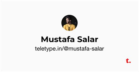 Mustafa Salar — Teletype