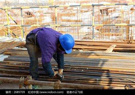 工人系钢筋高清图片下载_红动中国
