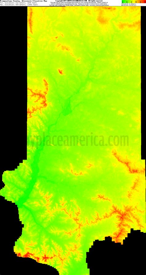 Free Trempealeau County, Wisconsin Topo Maps & Elevations