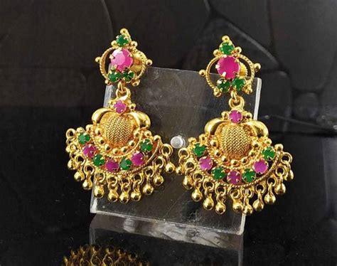 Gold Earrings Designs In 2 Grams - Buy Gold Earrings Designs In 2 Grams ...