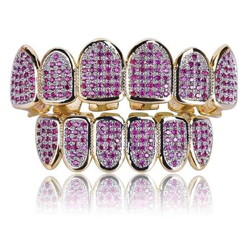 18K Gold Plated Hip Hop Grills for Your Teeth Top | Ubuy India