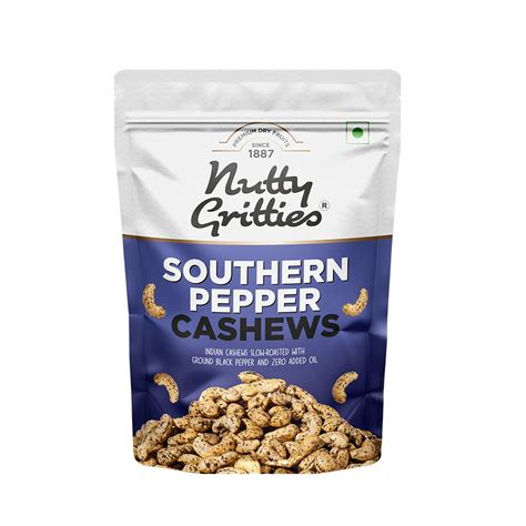 Nutty Gritties Premium Jumbo Size Southern Pepper Cashew Nuts 200g ...