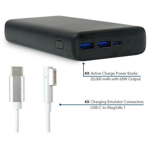JAR Systems Active Charge Power Bank 4-Pack with India | Ubuy