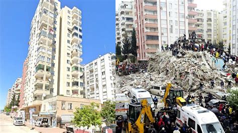 土耳其地震有多恐怖?地震前后影像对比令人心痛 大片住宅和商业建筑被夷为平地|土耳其|地震-社会资讯-川北在线