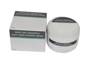 White Soft Paraffin and Light Liquid Paraffin Cream, 100g, for Dry and ...