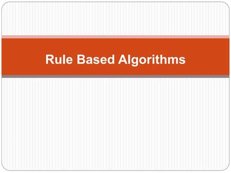 Image result for Rule-Based Algorithms 1R
