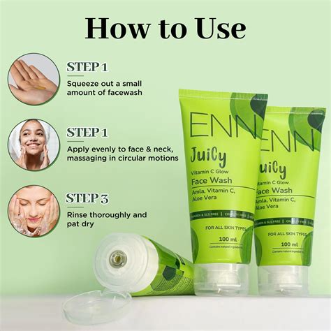 Juicy Vitamin C Glow Face Wash – Enn Beauty